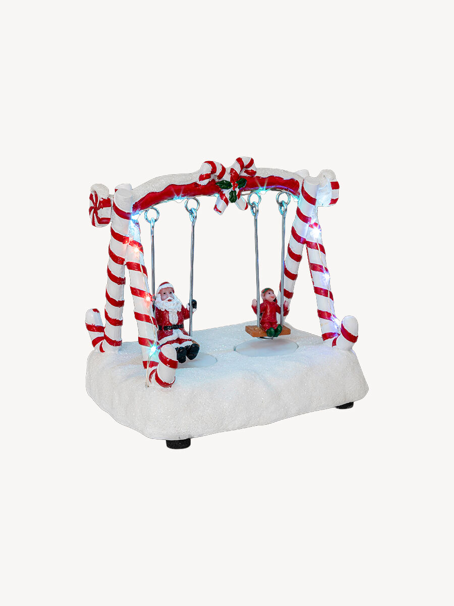 Baloiço natalício led com begalas, , large