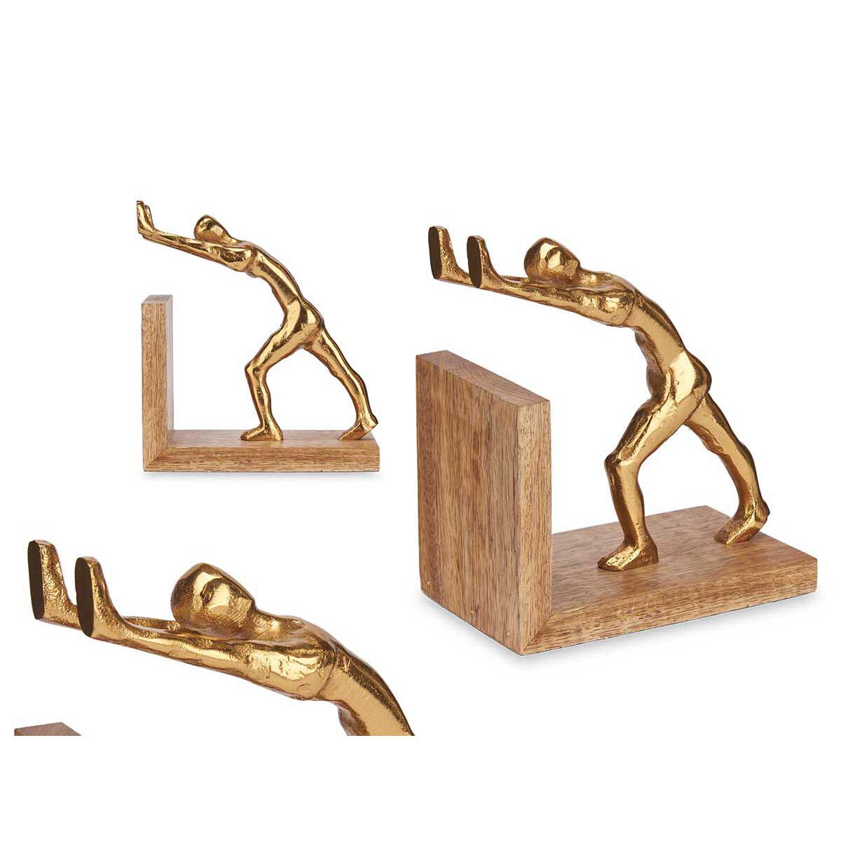 Bookends gold, , large
