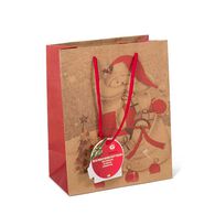 Saco De Oferta Médio Decoração Pai Natal