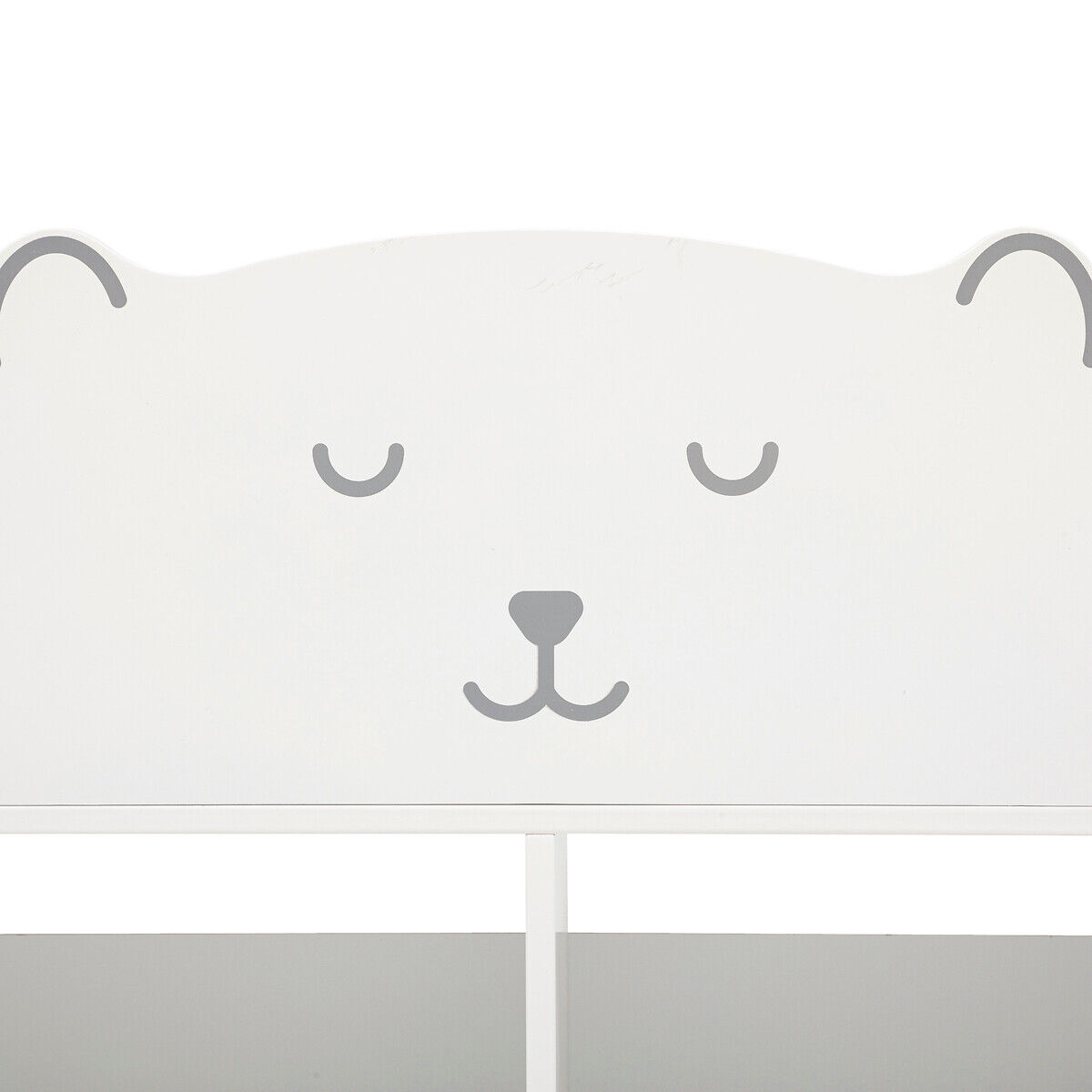 Estante urso branco em mdf, , large