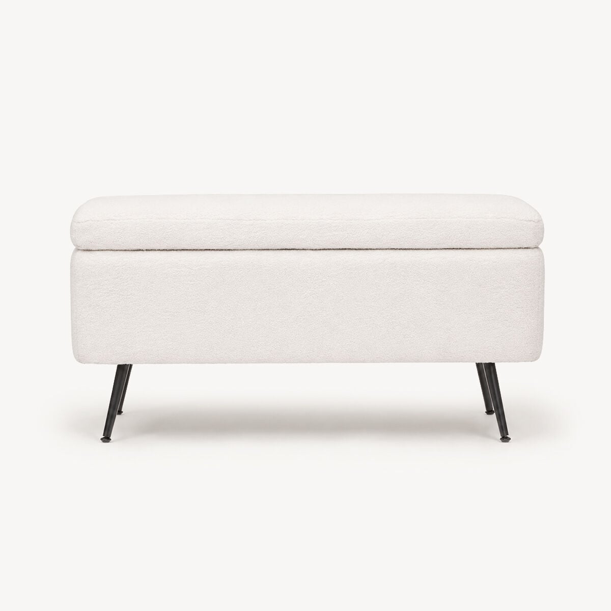 Banqueta branca AURORA com arrumação, , large