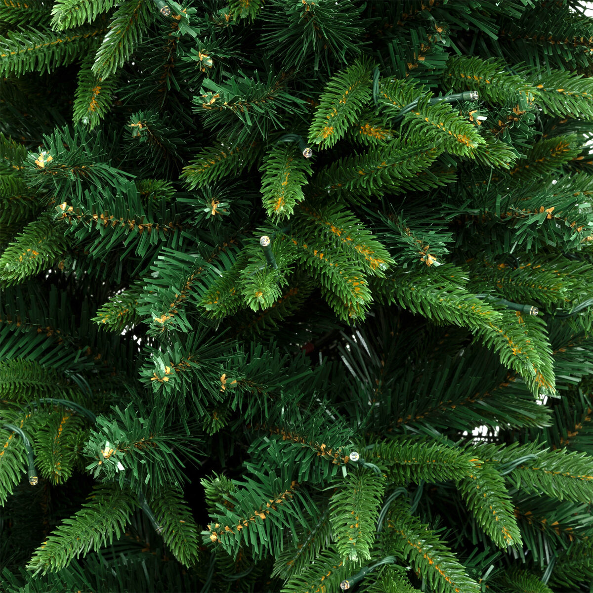 Christmas tree GREEN CREEK green with LEDs, , large