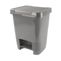 Cubo De Basura Con Pedal 20L Gris