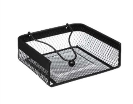 Porta guardanapos metal preto, , large