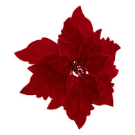 Flor de  pascua de terciopelo 24cm 