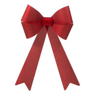Lazo con brillantes rojo 38x60cm