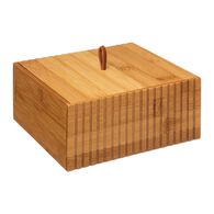 Caja De Bambú Para Algodones
