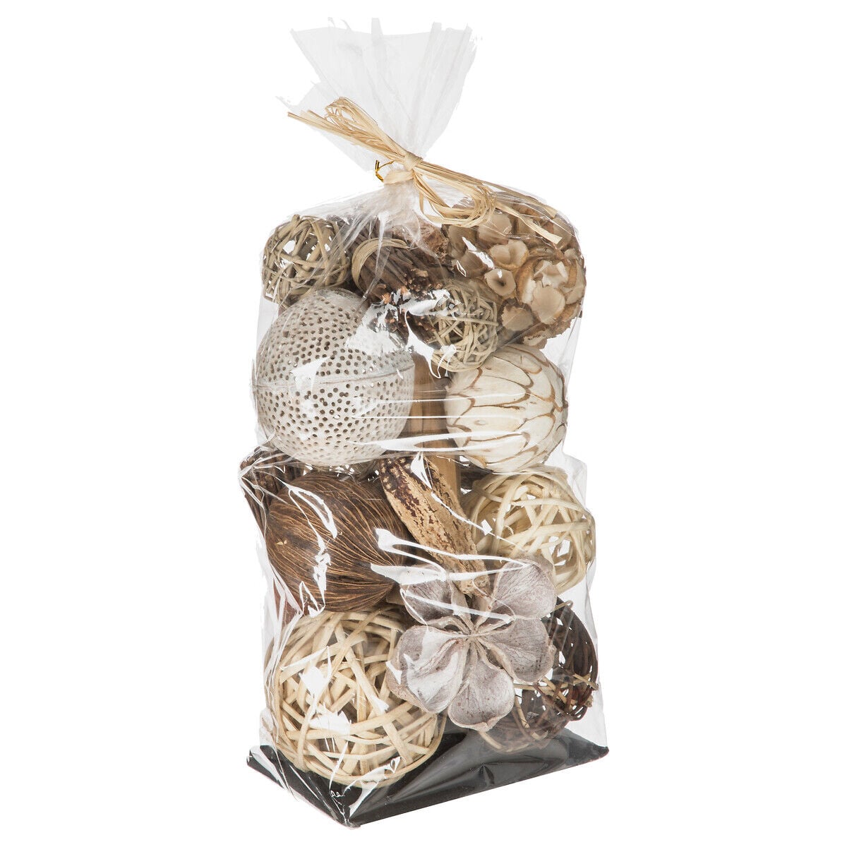 Bolas decorativas natural 500g, , large