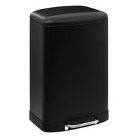 Balde Do Lixo Ariane Preto Com Pedal 50L