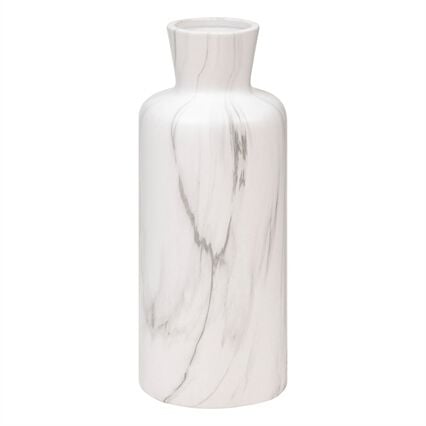 Vaso SOA efeito mármore em cerâmica 30cm, , large
