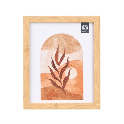Moldura bege em madeira 28cm, , large