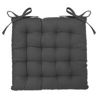 Coj&iacute;n Para Silla Gris Oscuro 38x38Cm