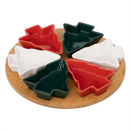 Conjunto de 6 taças formato árvore para aperitivos, , large