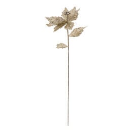 Haste poinsétia dourada 75cm, , large