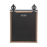 Pizarra Negra Para Colgar 55x3x68Cm