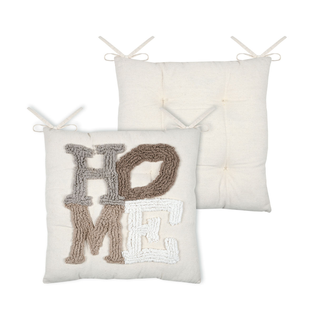 Coxim para cadeira JOANNY natural 38x38cm, , large