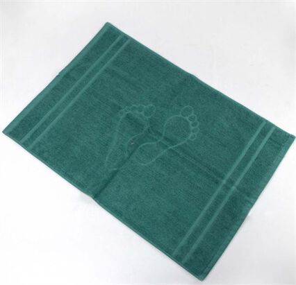 Tapete saída de banho TOOSTY pés verde, , large