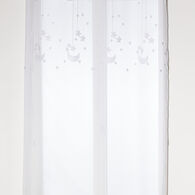 Cortina Estrellas Bordado Blanco 140x240cm