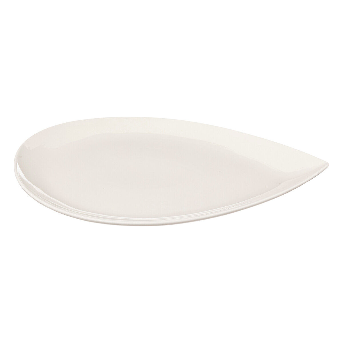 Travessa branca GOTA em porcelana 30x40cm, , large