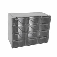 Organizador C/12 Cajones Gris