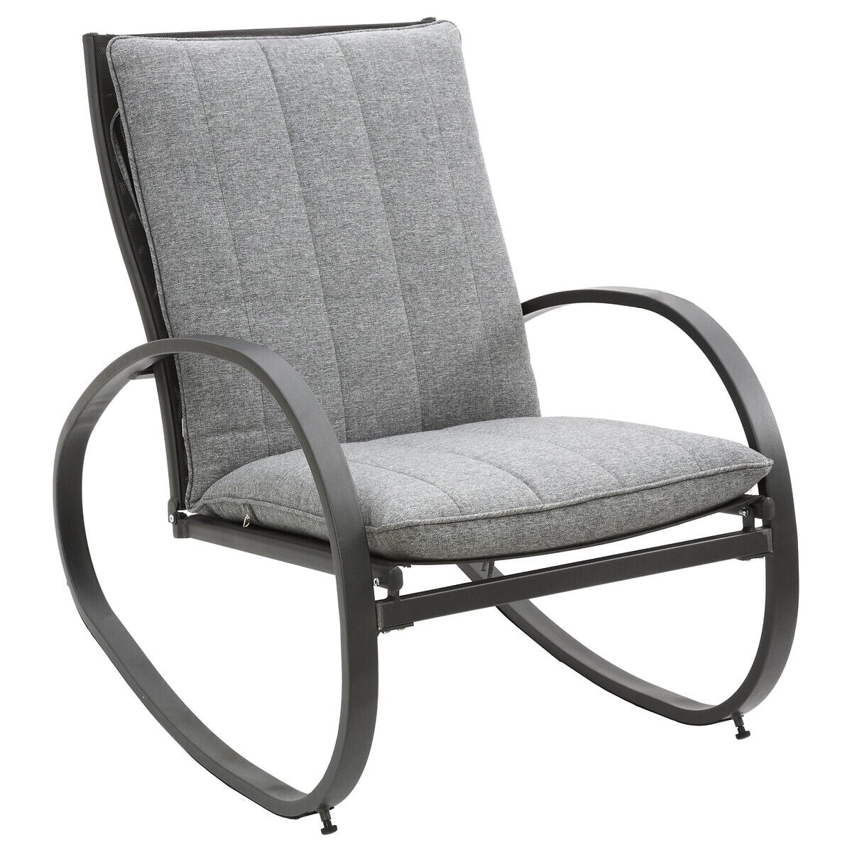 Cadeirão baloiço NEVADA cinza graphite, , large