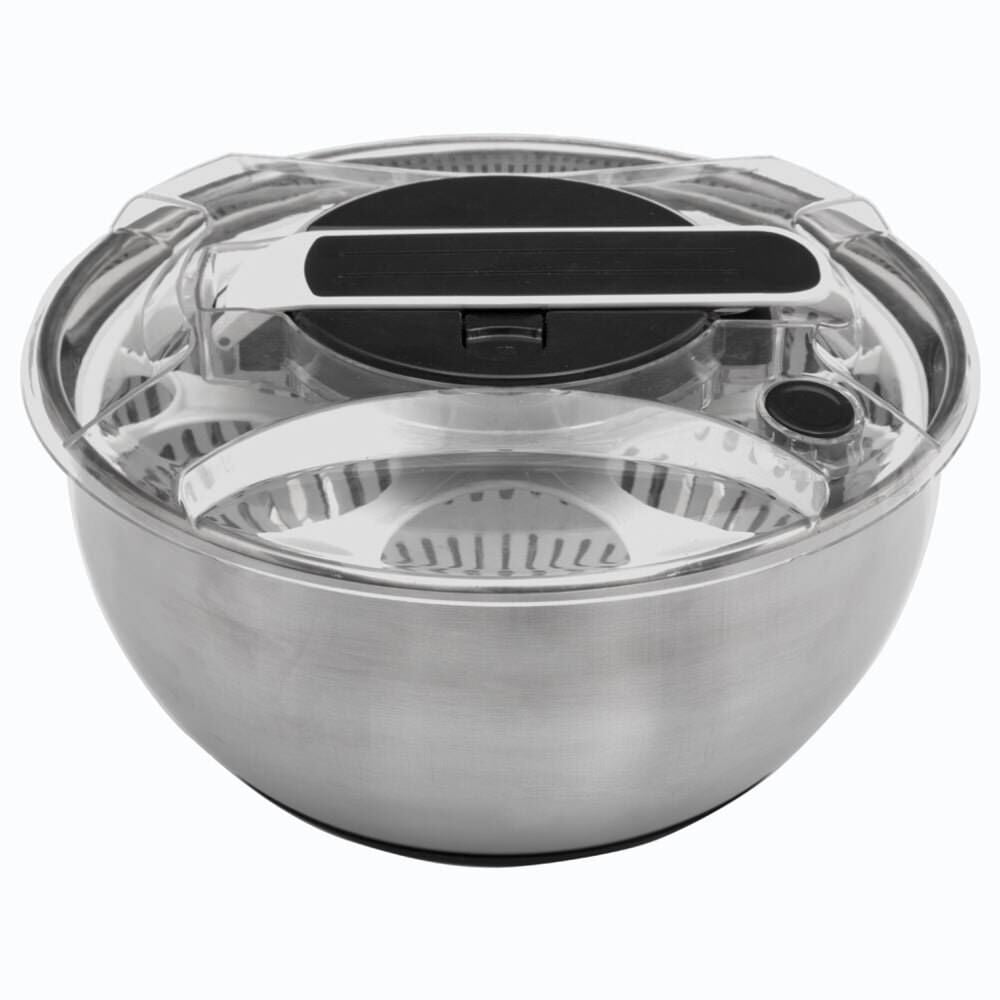 Escorredor de salada em inox 3,5l, , large