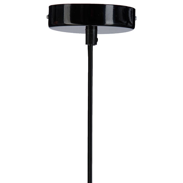 Candeeiro de teto FIL preto em metal, , large