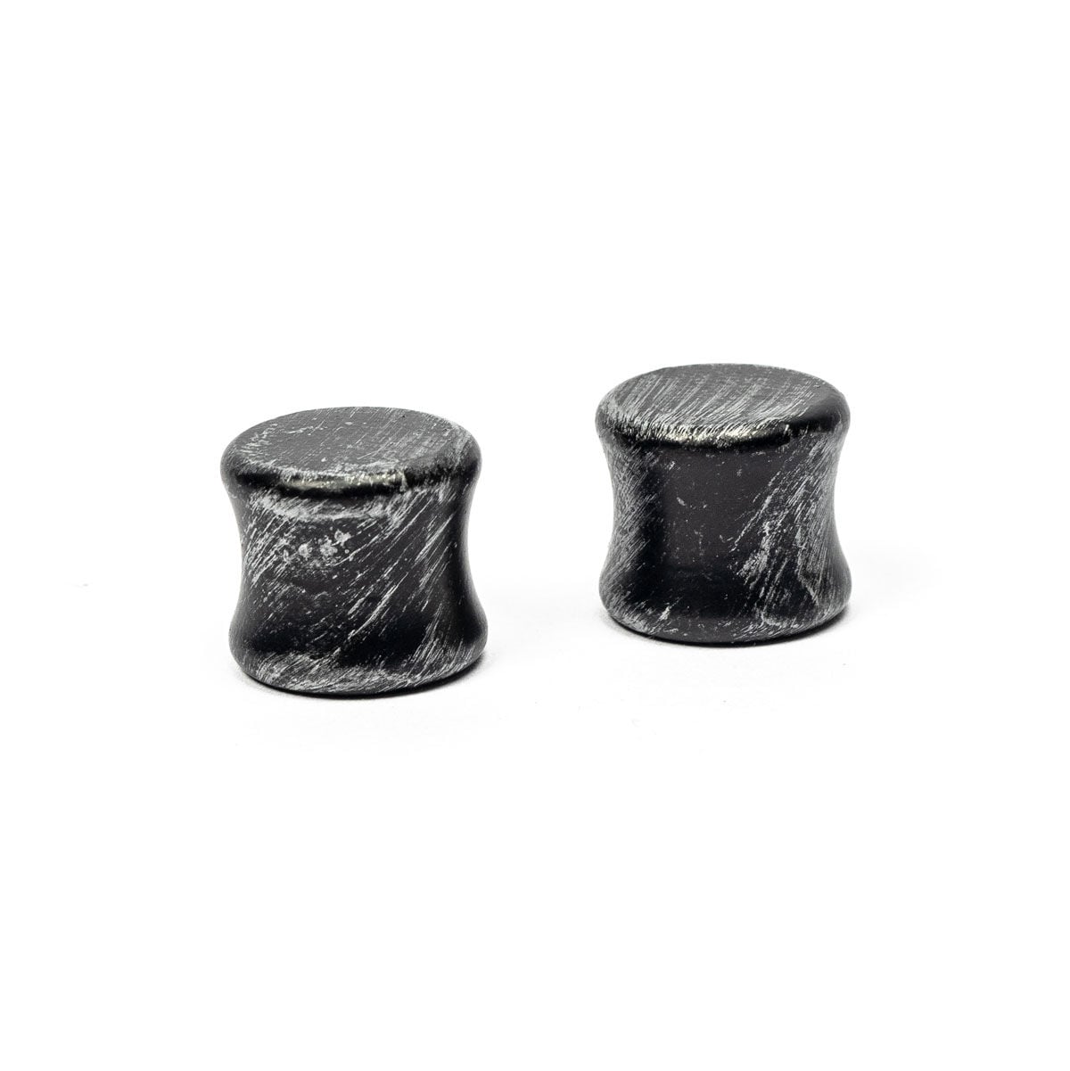 Conjunto 2 terminais 20cm preto e prateado, , large