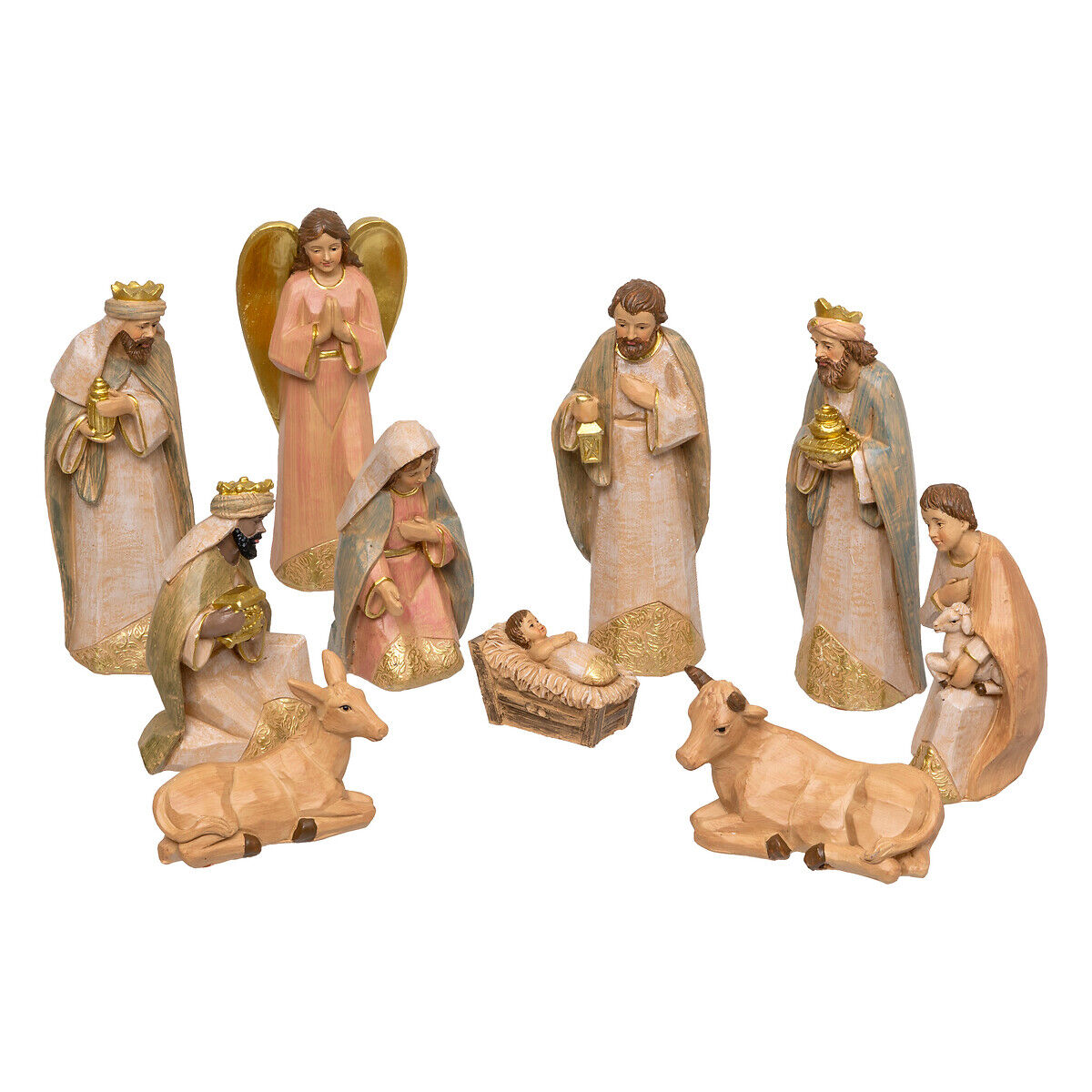 Presépio com 10 figuras, , large