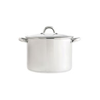 Olla De Acero Inoxidable C/Tapa 26Cm 