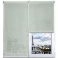 Estor verde de poli&eacute;ster 90x180cm