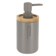 Dispensador para jab&oacute;n l&iacute;quido gris 280ml