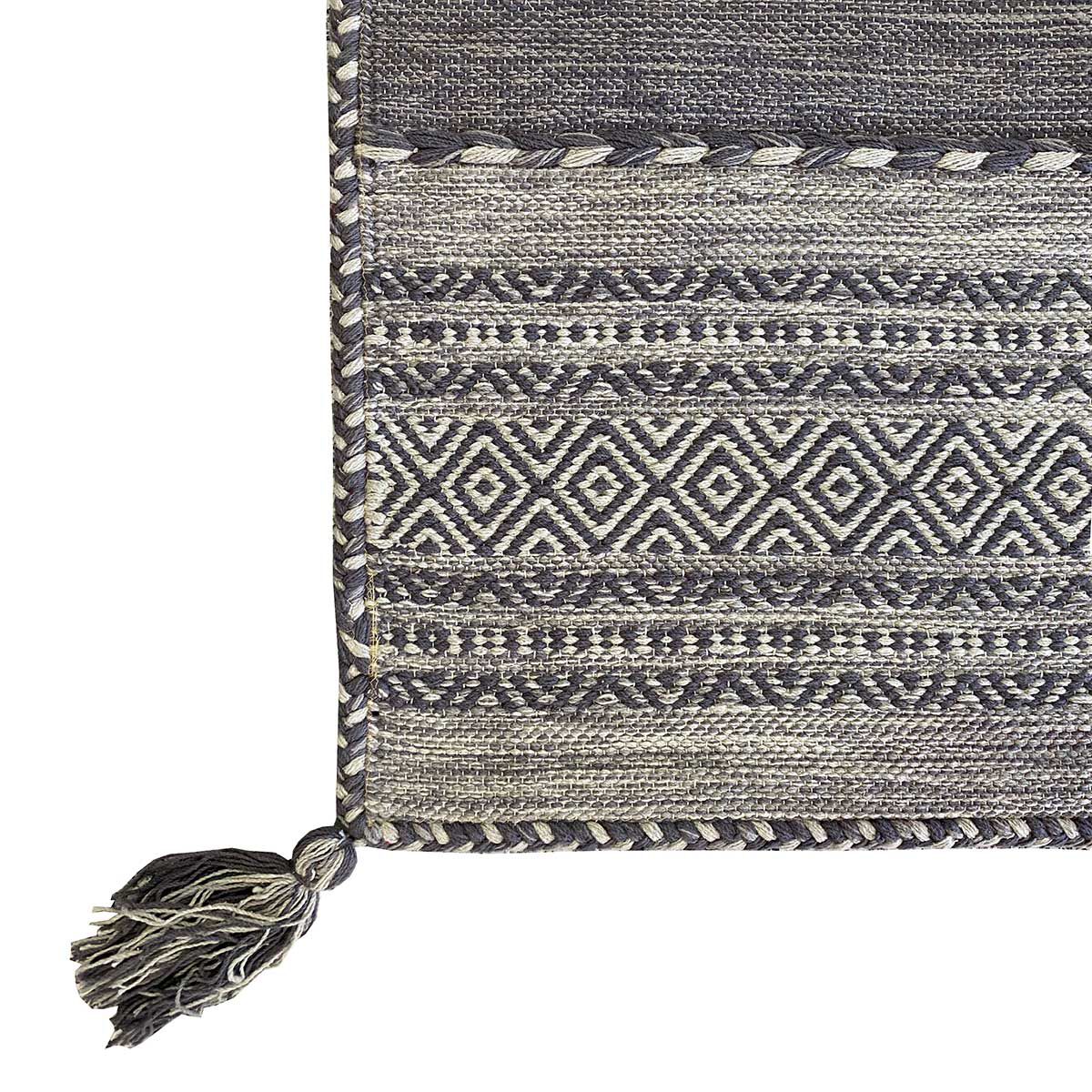 Tapete TRIBAL cinza 140x190cm, , large