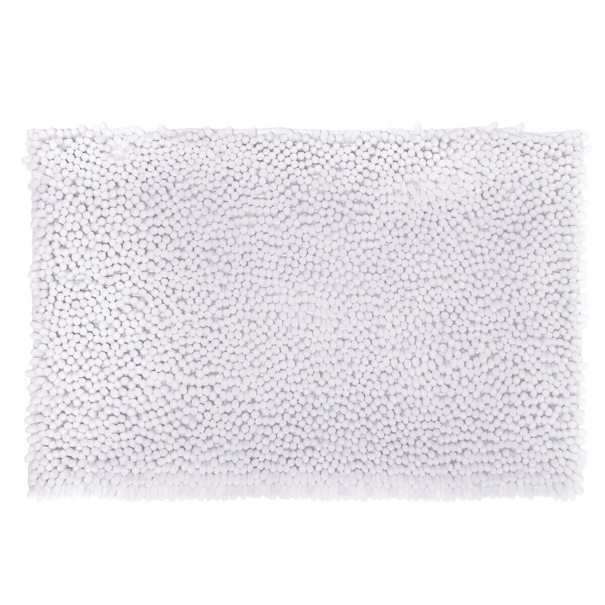 Tapete wc maxi branco chenille 50x80cm, , large