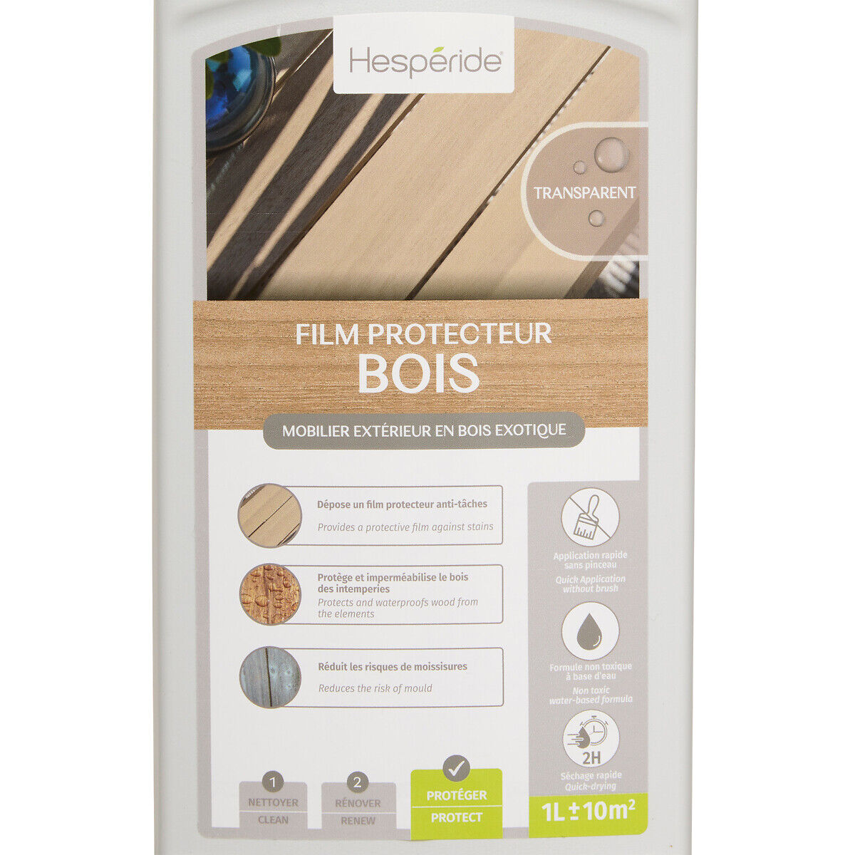 Protetor de madeiras de exterior 1L, , large