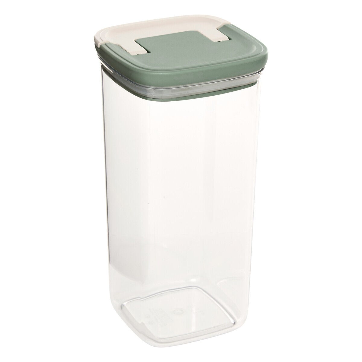 Tarro cuadrado LOCK verde 1.8L | 5five | hôma