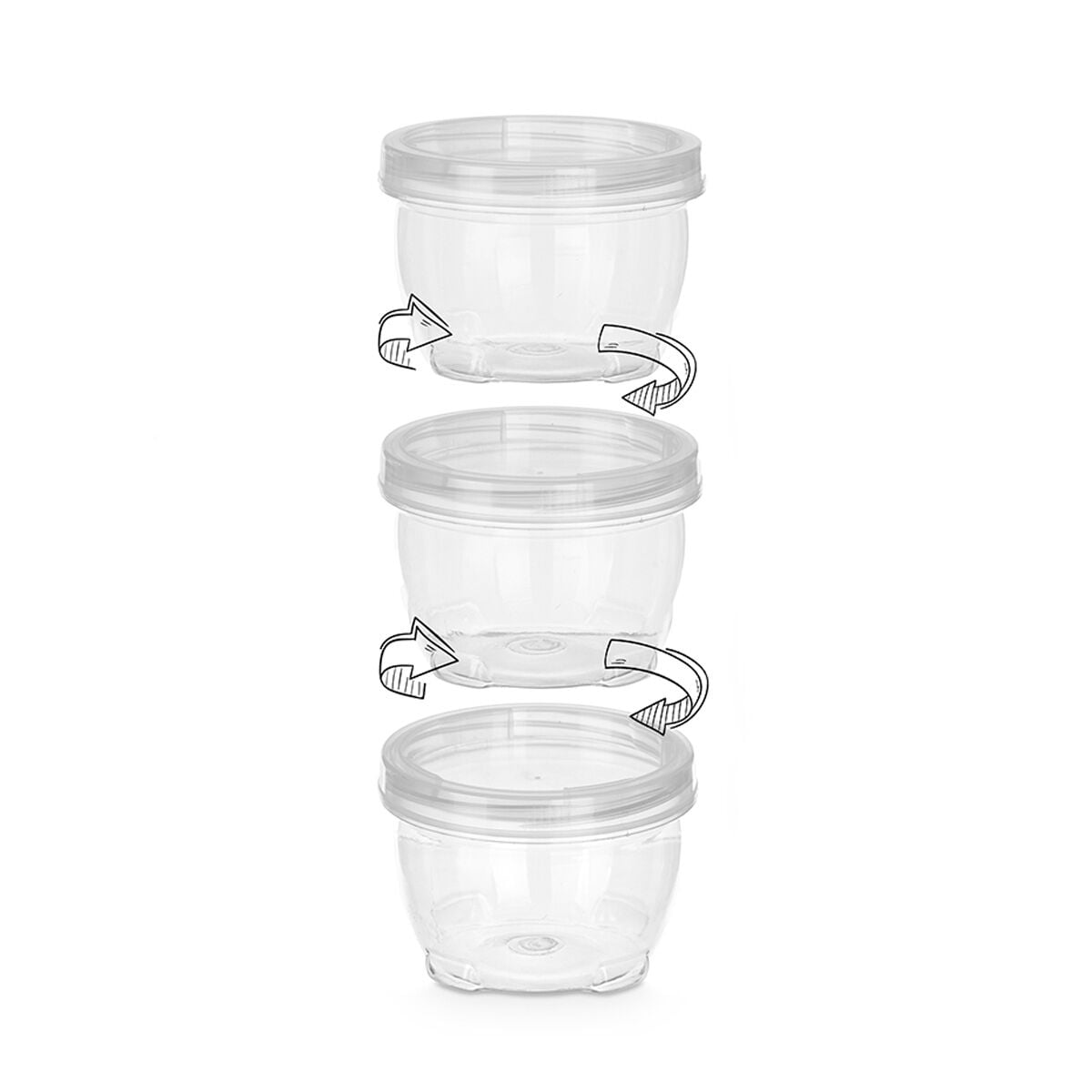 Conjunto de 3 frascos 250ml, , large