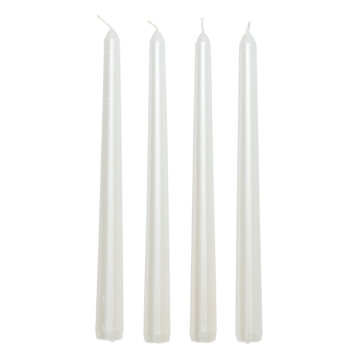 Set of 4 candles gold, , large