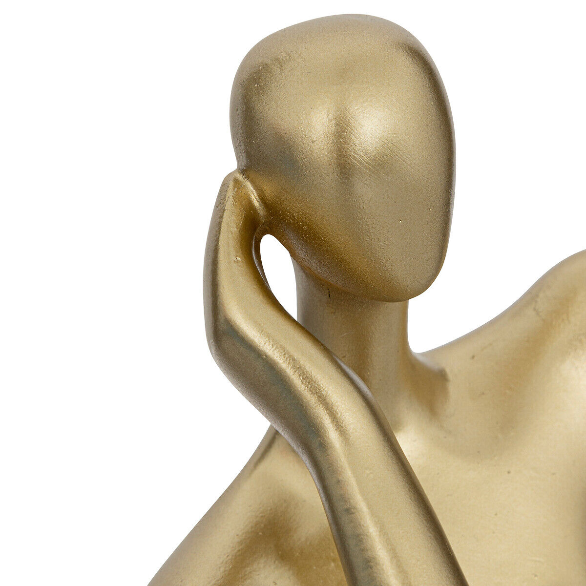 Estátua dourada figura de mulher, , large
