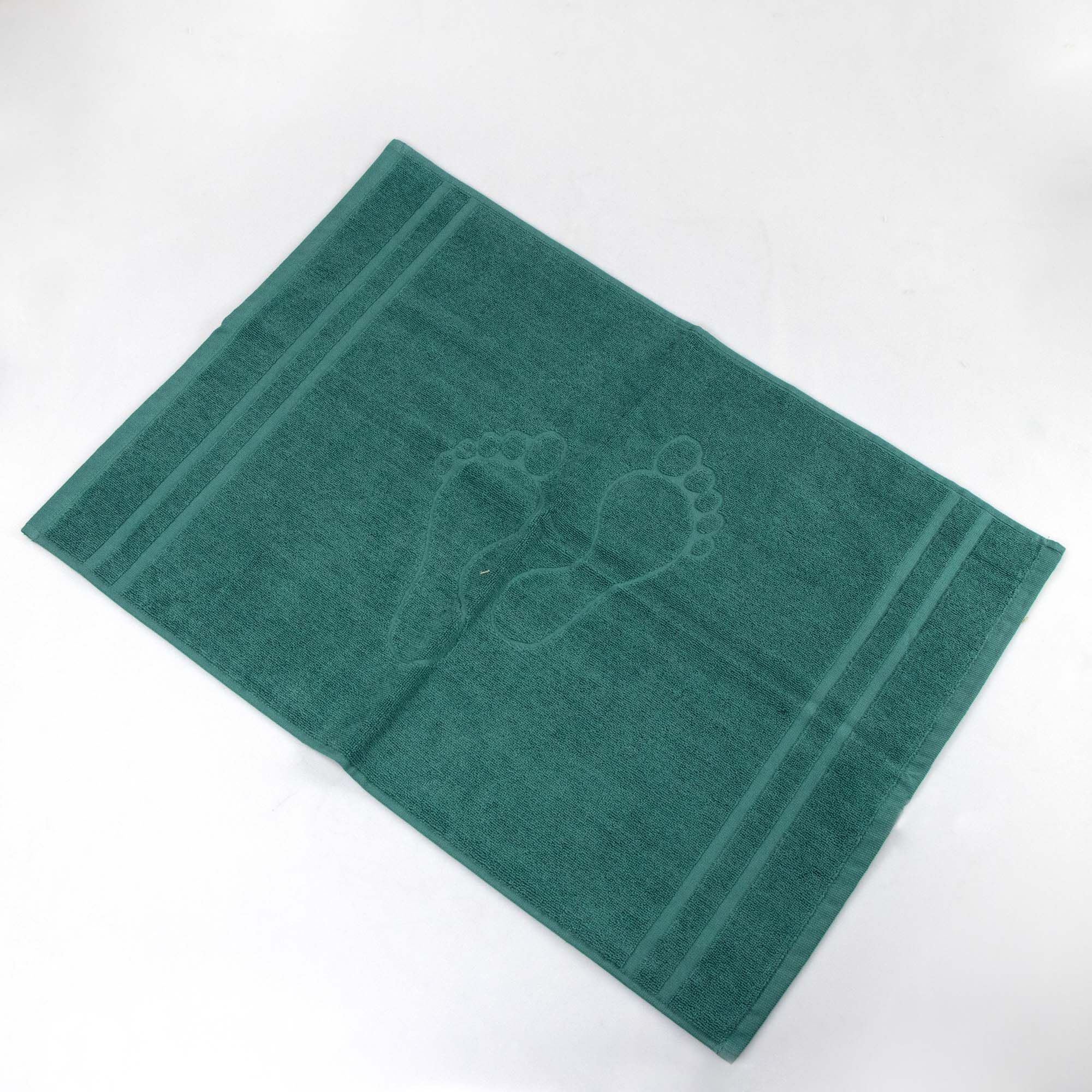 Tapete saída de banho TOOSTY pés verde, , large