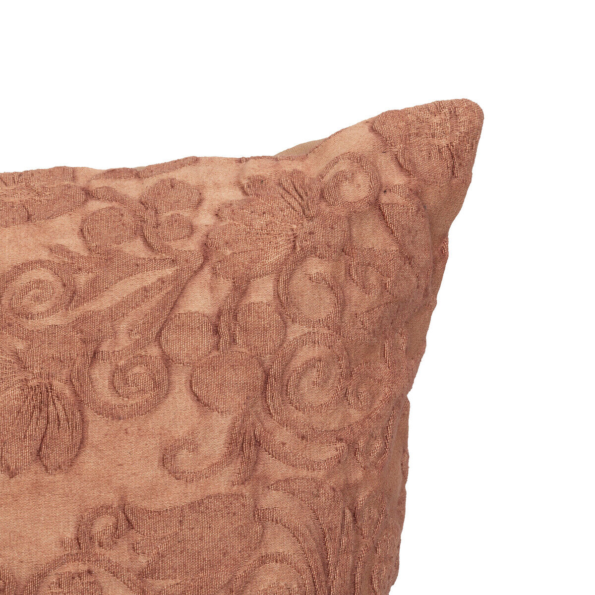 Cushion JACQUARD stonewash dusty pink, , large