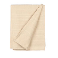 Manta de rayas beige 180x240cm