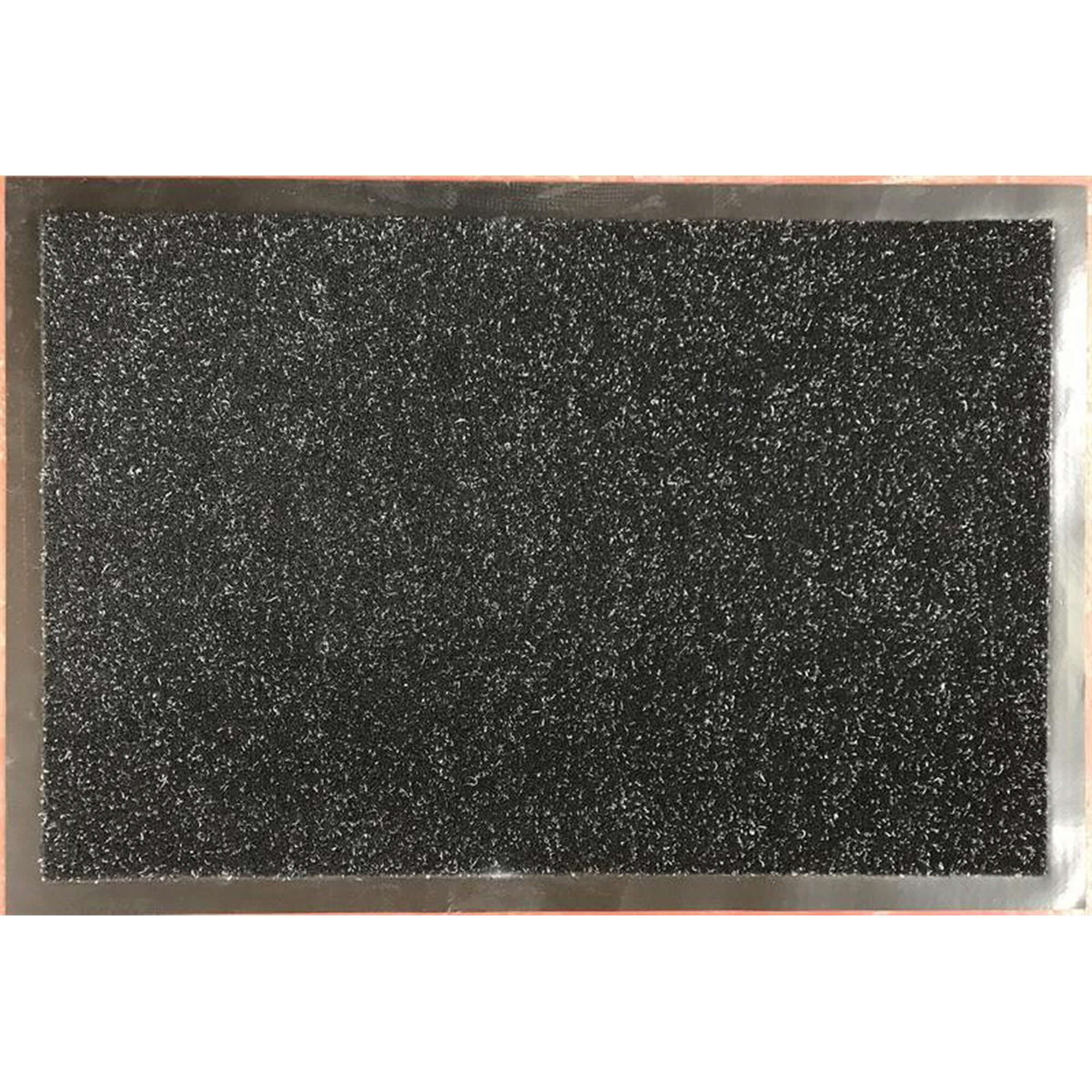 Tapete de entrada preto 60x80cm, , large