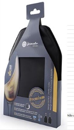 Refrigerador para garrafa preto, , large