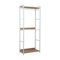 Armario LAUREN  blanco met&aacute;lico 200cm