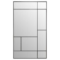Espejo de pared vidrio/metal 97x2.5x167