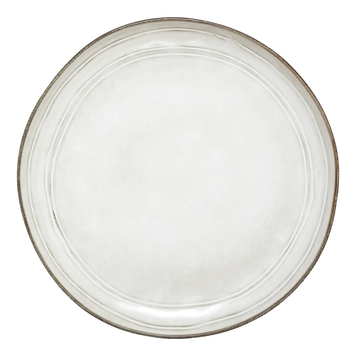 Dinner plate FLOWER blue, , large