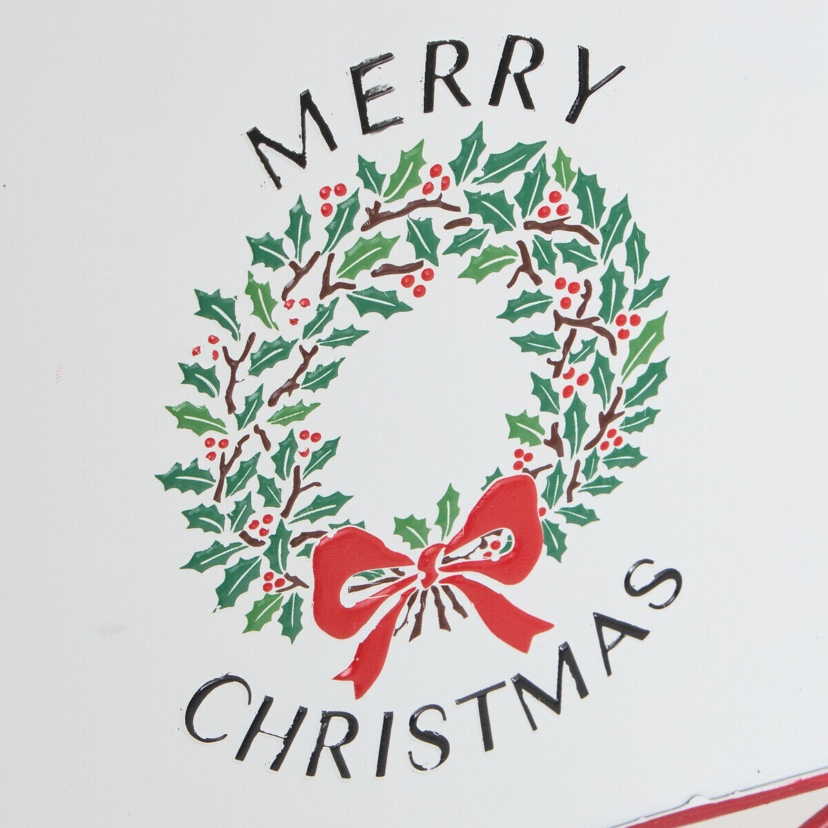 Trenó decorativo merry christmas 50x23x31cm, , large