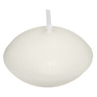 Conjunto De 6 Velas Flutuantes Many Brancas