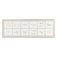 Cuadro 3D CURTIS taupe 51.6x151.7cm